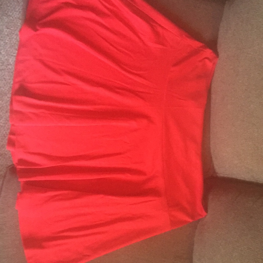 Lane Bryant red mini skirt 20